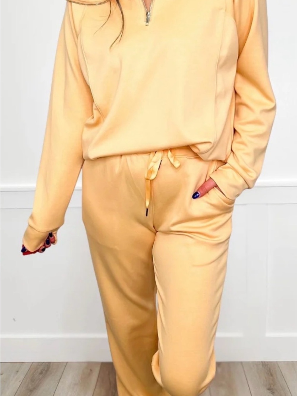 Dear Scarlett Time is Right High-Rise Lounge Set - Picture 2 of 2